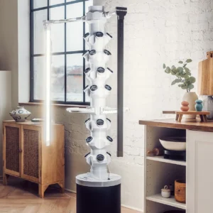 HomeGarden Pflanzenturm Pro | 32 Pflanzplätze mit LED